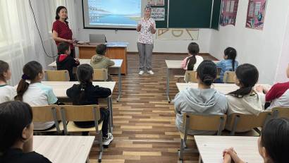 Мастер класс и лекция по теме &quot;Дәрігер - балалар жаншары&quot;